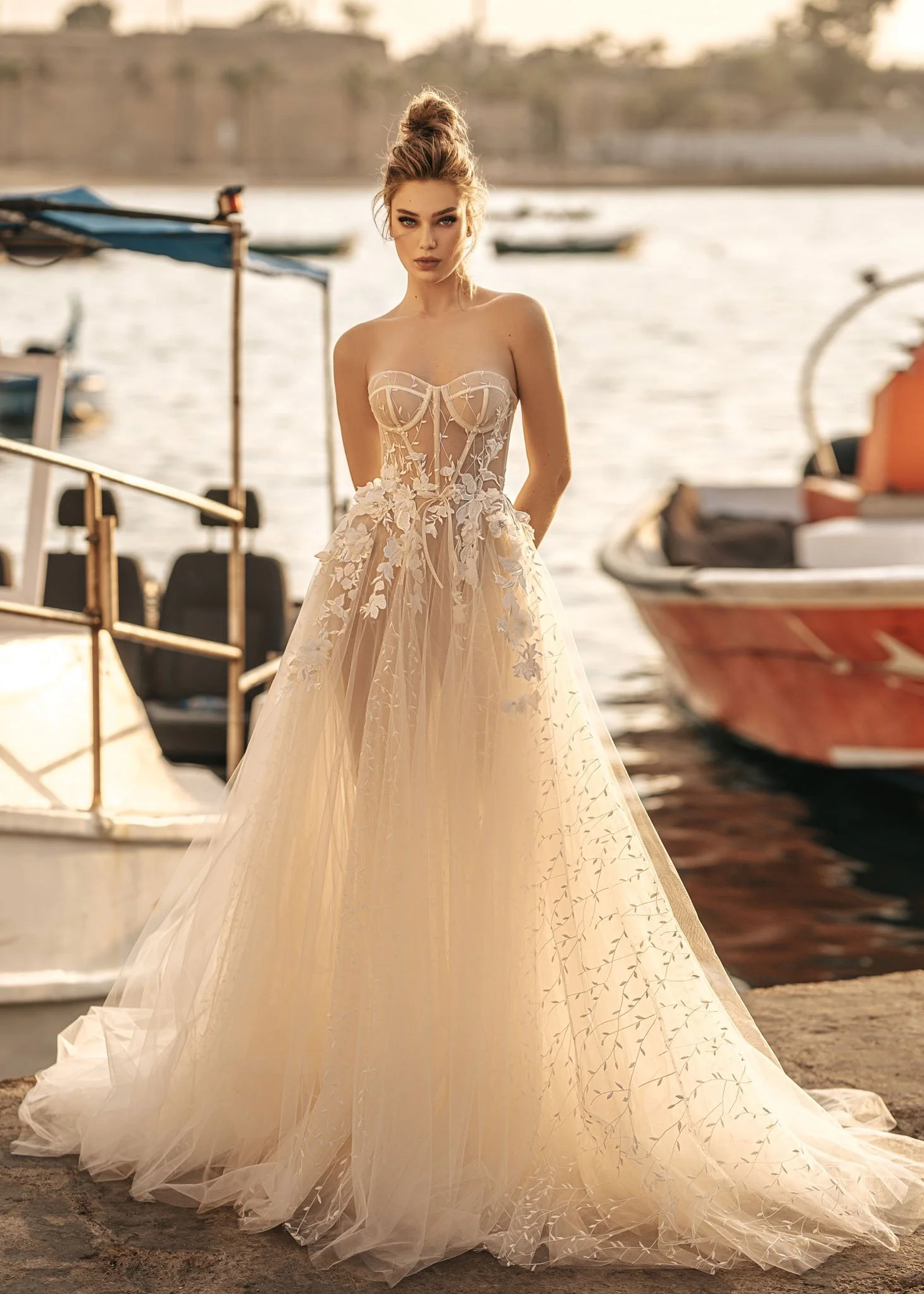 Shop Muse by Berta wedding gowns at Chic Parisien Find Muse by Berta wedding dresses in Miami br Chic Parisien Florida Designer Bridal Boutique